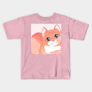 Kitty in the box Kids T-Shirt